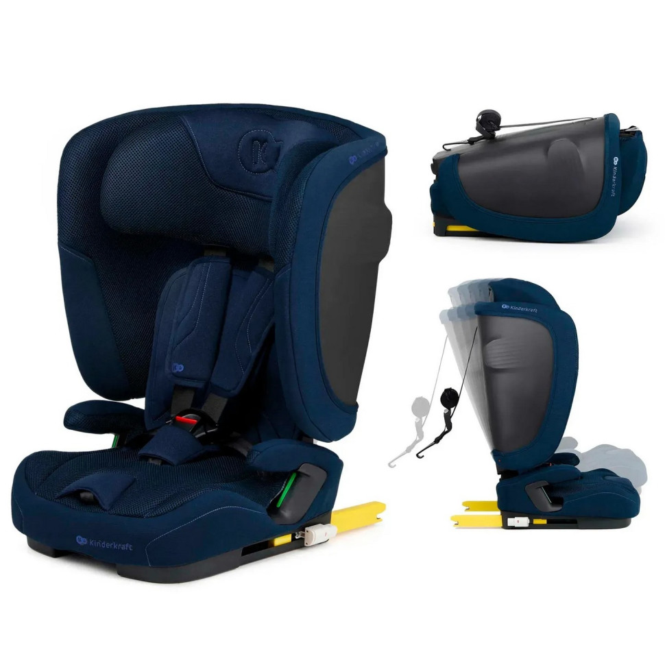 Дитяче автокрісло Fix2Go Kinderkraft KCFI2GO0NAV0000 Navy