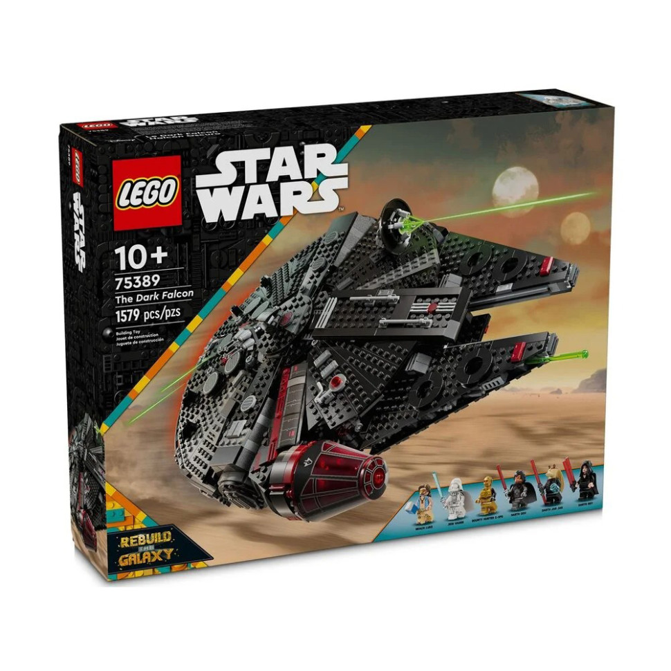 Конструктор LEGO Star Wars Темный сокол 75389, 1579 деталей