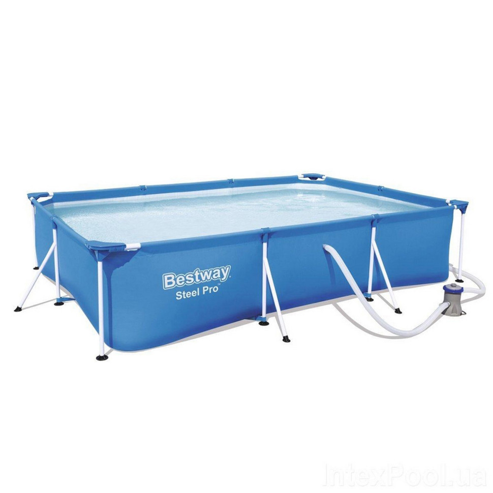 Каркасний басейн Bestway 56411, 300х201х66 см, 3300 л