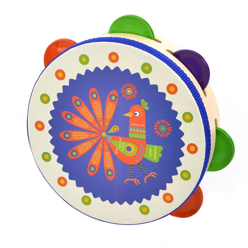 Деревянная игрушка Бубен 