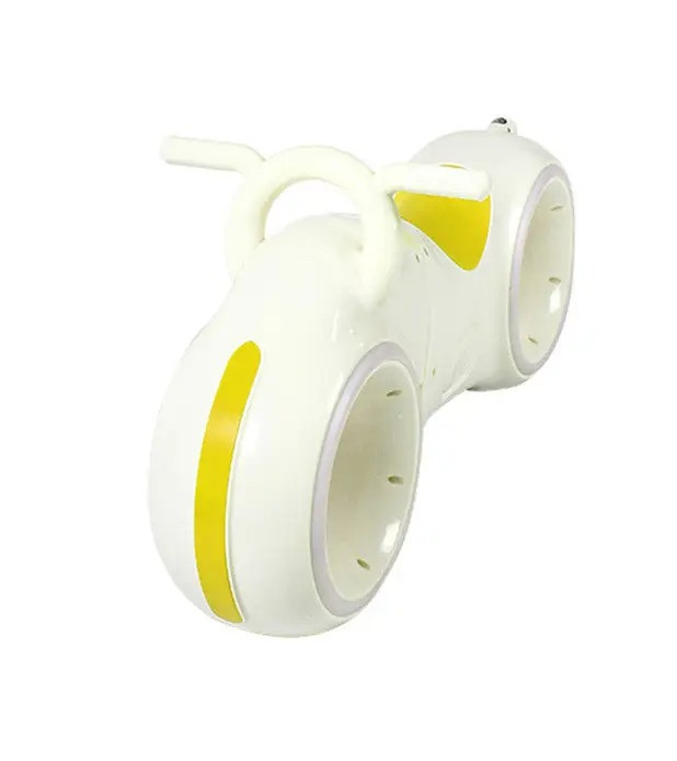 Дитячий толокар Трон Космо-байк Bambi HD-K06(White-Yellow) Bluetooth Біло-Жовтий