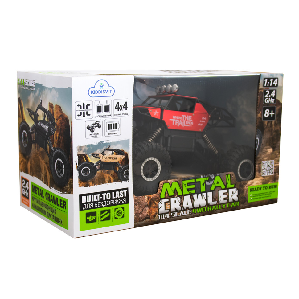 Автомобиль OFF-ROAD CRAWLER Sulong Toys SL-121RHMR на р/у – WHERE THE TRAIL ENDS 