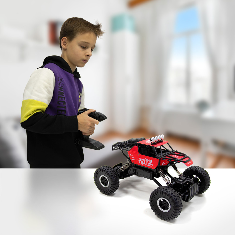 Автомобиль OFF-ROAD CRAWLER Sulong Toys SL-121RHMR на р/у – WHERE THE TRAIL ENDS 