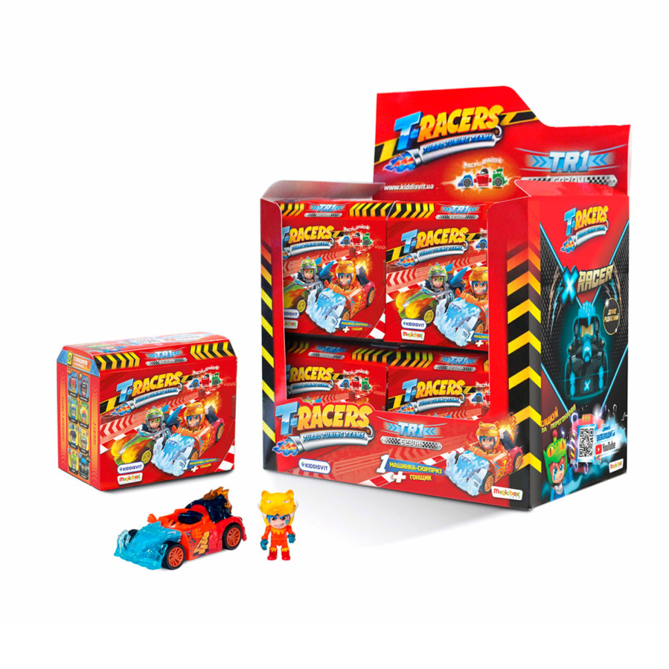 Машинка-конструктор T-RACERS PTR1D208UA01 МИКСУЙ И ДРАЙВУЙ в ассортименте