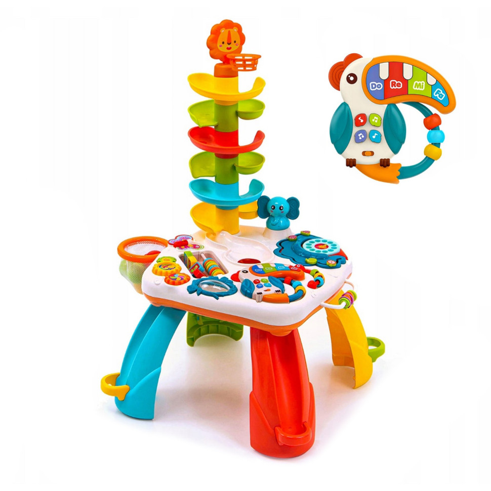 Игровой развивающий столик Safari Bambi SAF1, 6 шариков, 4 мелодии