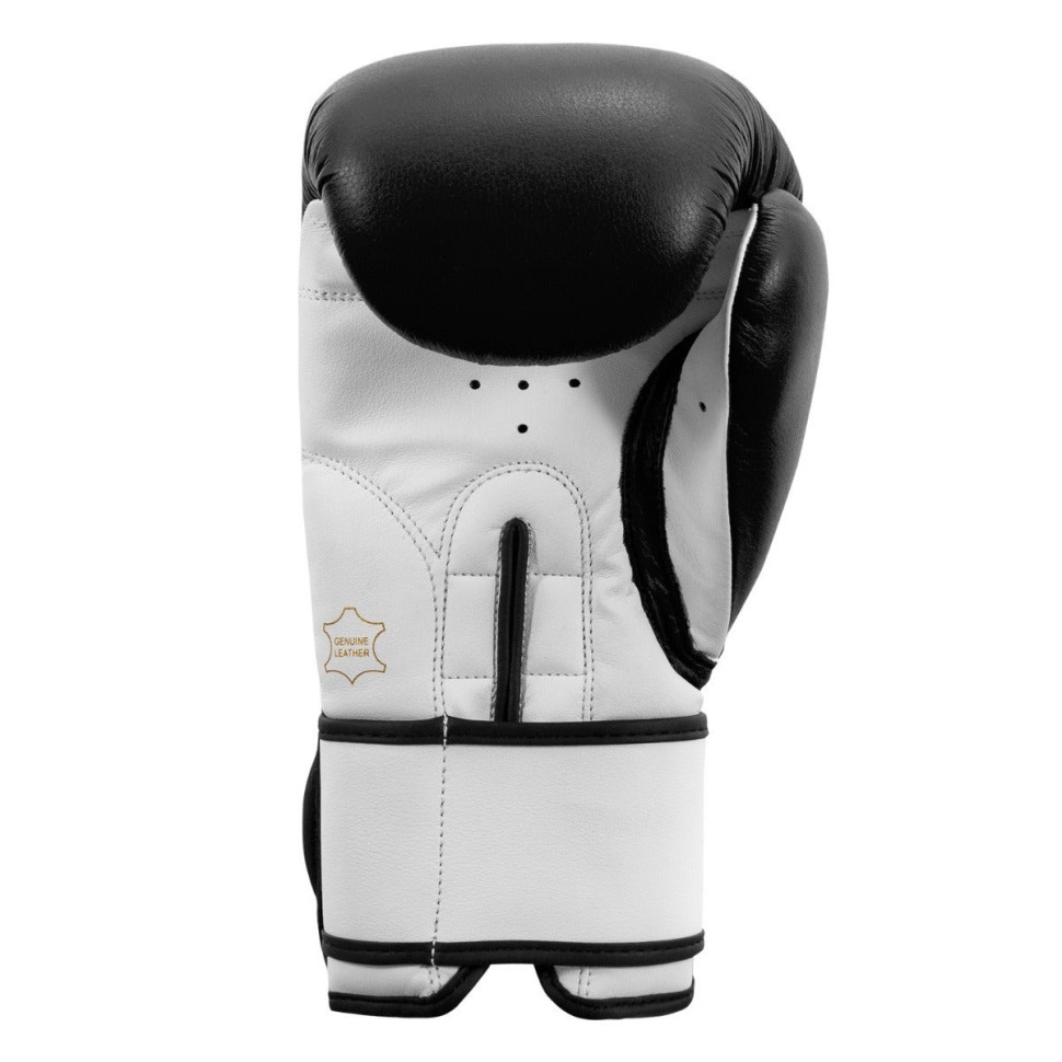 Боксерські рукавиці Premier Leather TITLE TSBG2 X BK/WH 16 унцій (бинти в комплекті)