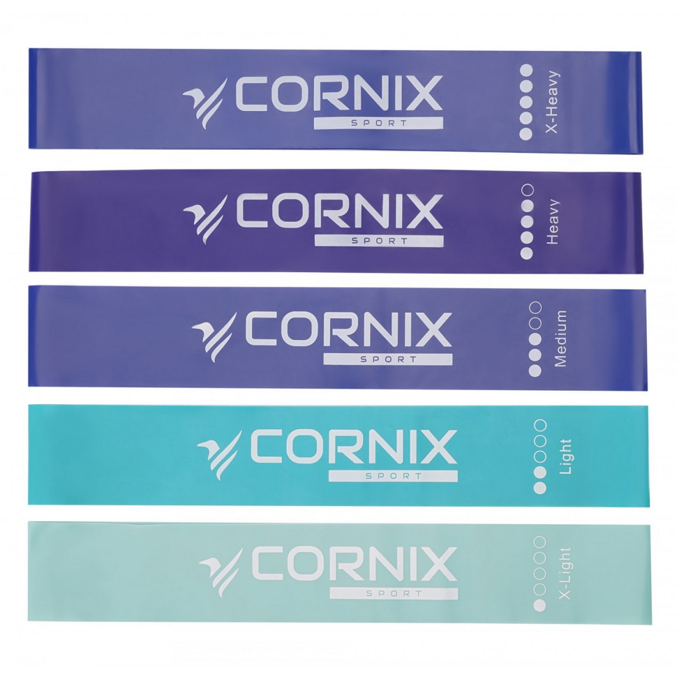 Резинки для фітнесу Mini Power Band Cornix XR-0047, 1-20 кг