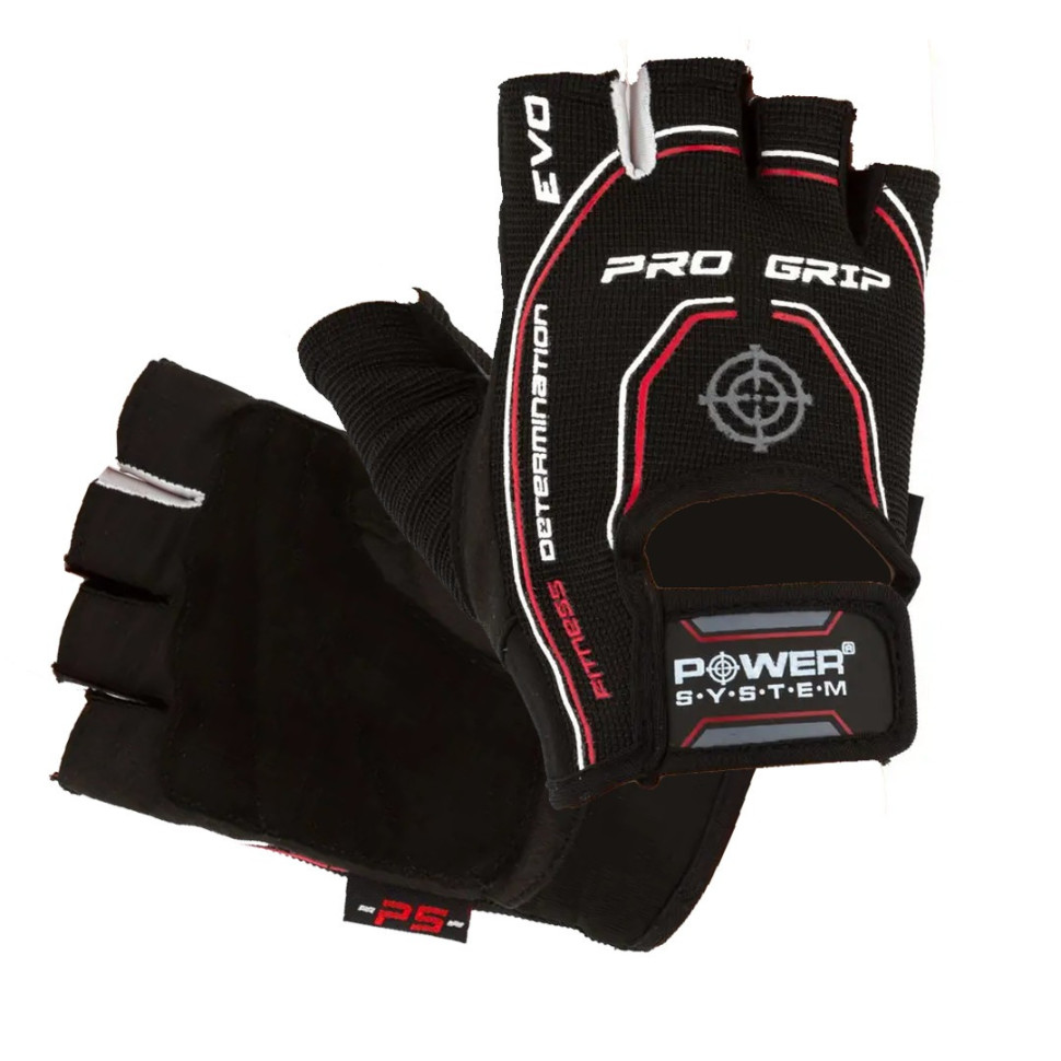Перчатки для фитнеса Pro Grip EVO Power System PS_2260BK-6_XXL, Black XXL