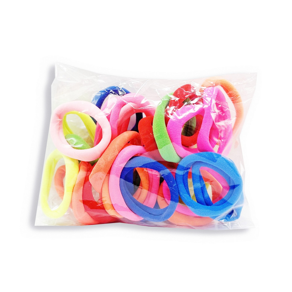 Набір резинок для волосся La-beauty 0307-1132, 30 штук, мікрофібра