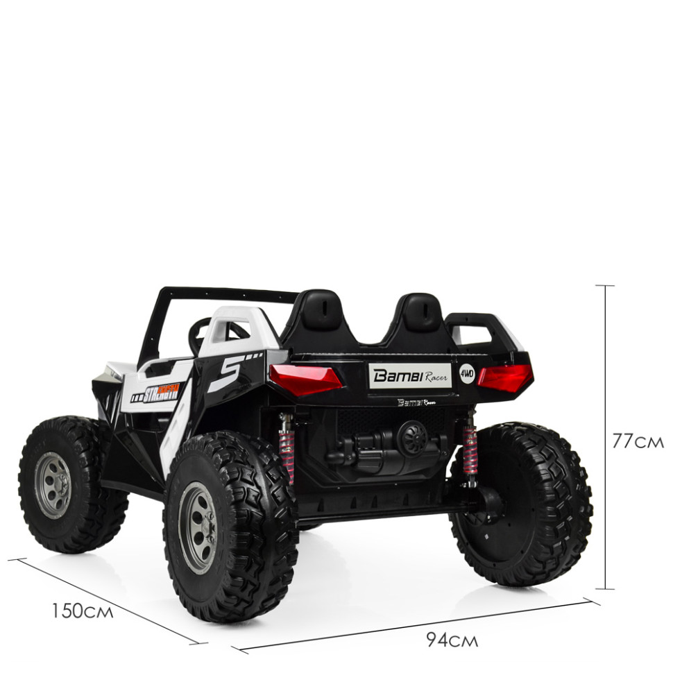 Детский электромобиль Джип Bambi Racer M 4170EBLR-1(24V) до 60 кг  