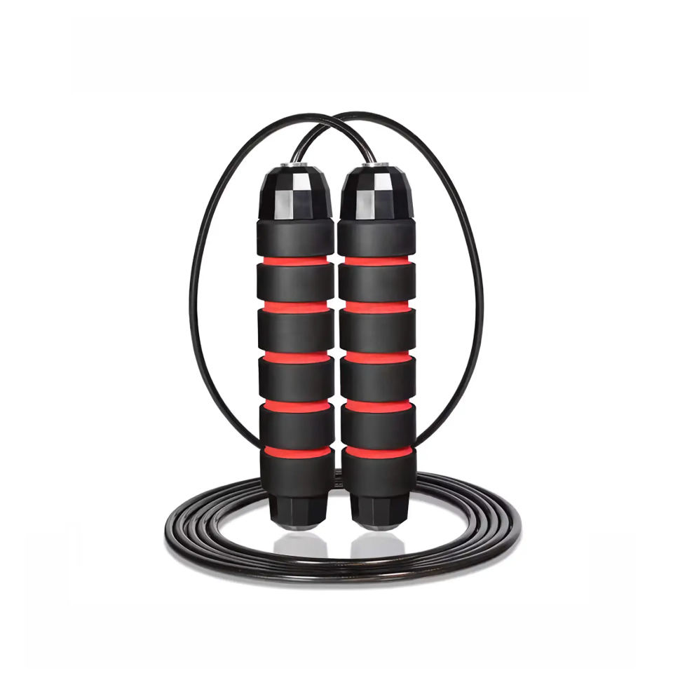 Скакалка для кроссфита Cornix Speed ​​Rope Classic XR-0354 черный/красный