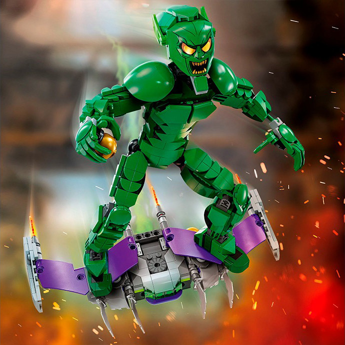 Констуктор LEGO Marvel Фігурка Зеленого гобліна 76284, 471 деталь 