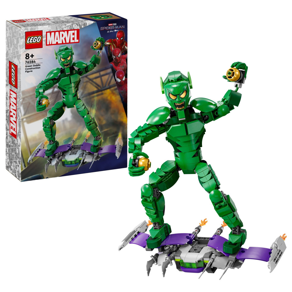 Констуктор LEGO Marvel Фігурка Зеленого гобліна 76284, 471 деталь 
