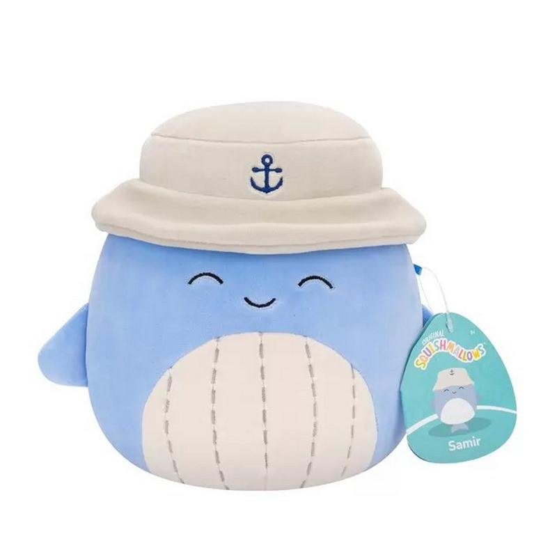 М'яка іграшка СИНІЙ КИТ САМІР У ПАНАМІ Squishmallows SQCR06593, 19 см