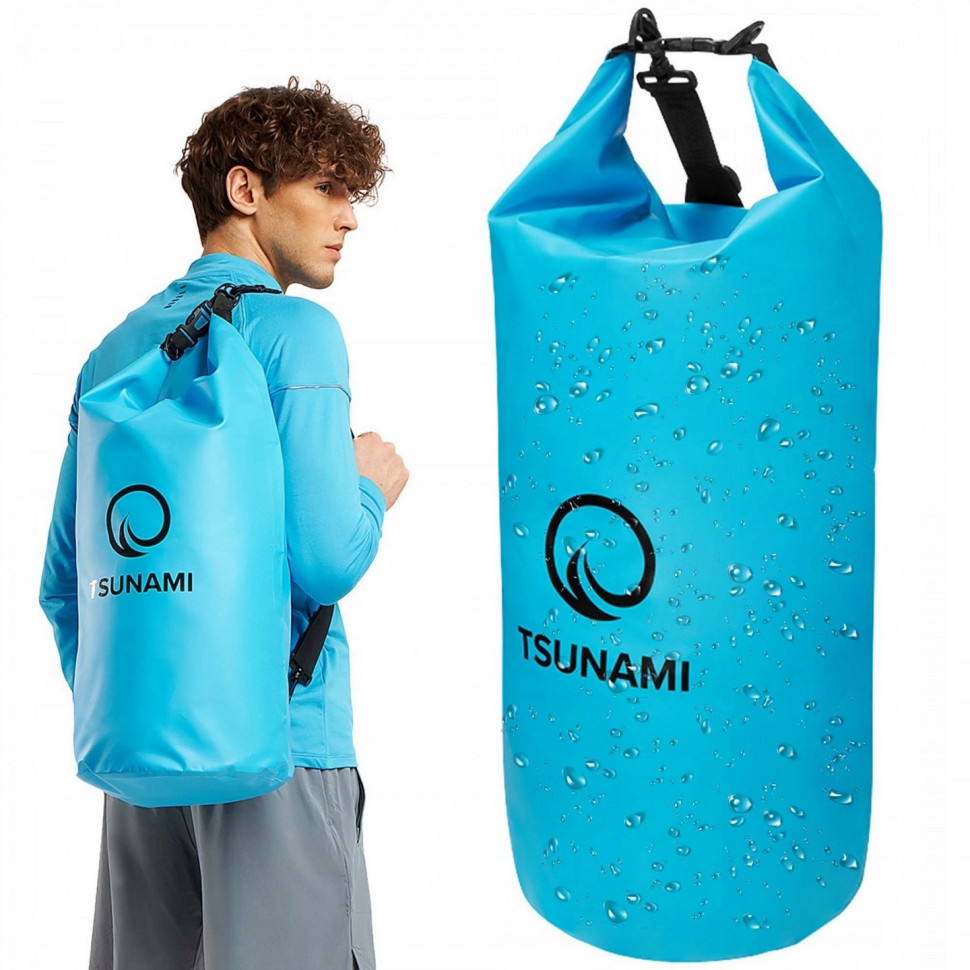 Гермомішок Dry Pack TSUNAMI TS003, 30 л, ПВХ