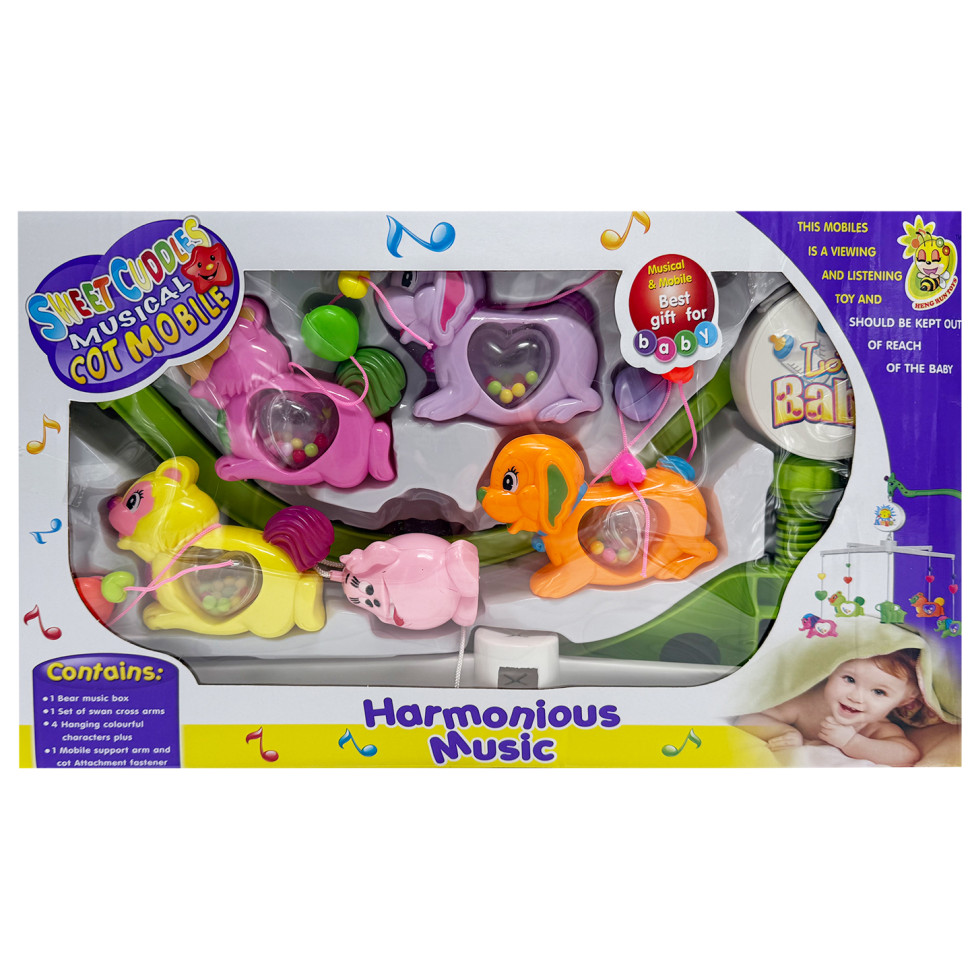 Музыкальный мобиль на кроватку 