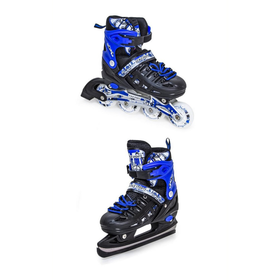 Дитячий набір ролики-ковзани 2 в 1 Scale Sports 614500120-S розмір 29-33