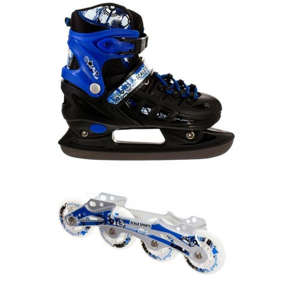 Дитячий набір ролики-ковзани 2 в 1 Scale Sports 614500120-S розмір 29-33