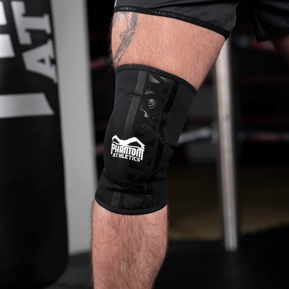 Наколенники спортивные Grappling Phantom PHKG2037-SM, Black, S/M 