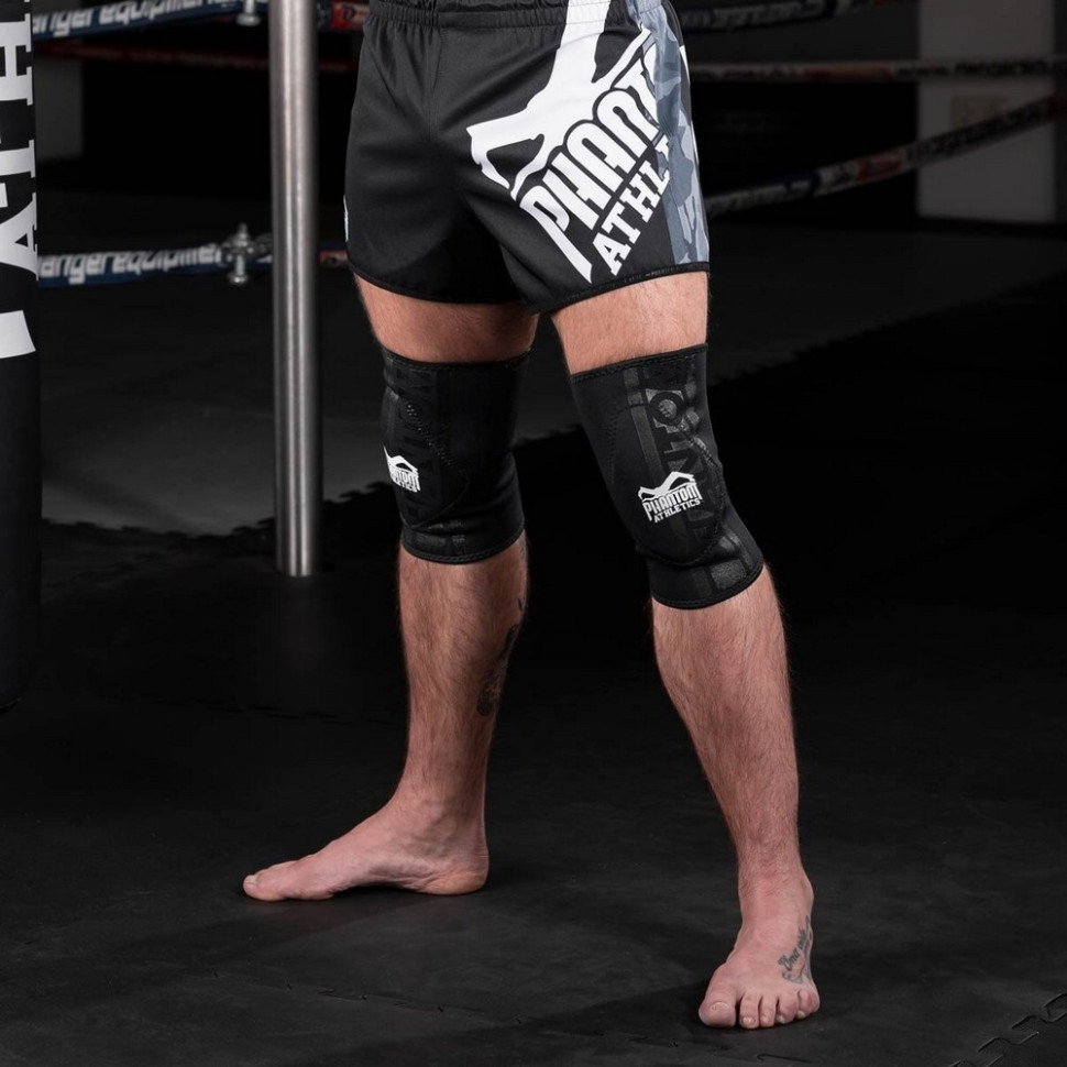 Наколенники спортивные Grappling Phantom PHKG2037-SM, Black, S/M 