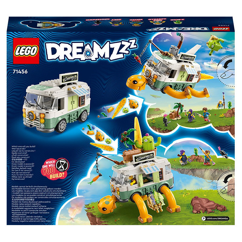 Конструктор Lego DREAMZzz Фургон «Черепаха» миссис Кастильо 71456, 434 детали