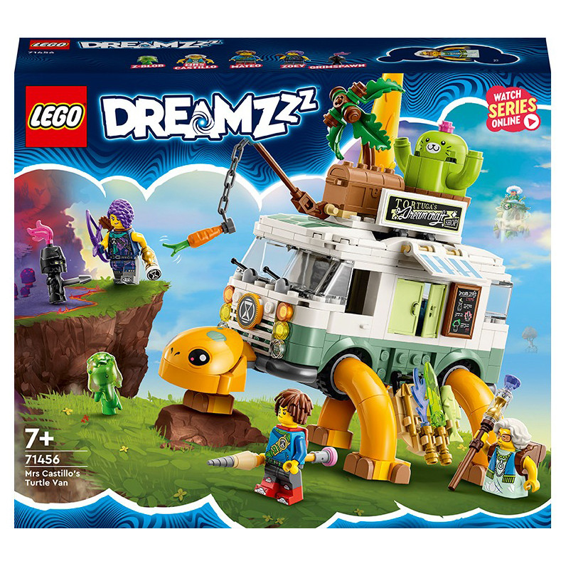 Конструктор Lego DREAMZzz Фургон «Черепаха» миссис Кастильо 71456, 434 детали