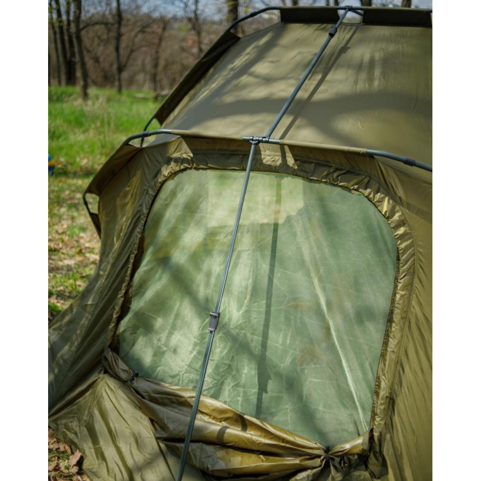 Палатка карповая EXP 2-mann Bivvy RANGER RA6615 зимнее покрытие 145 см