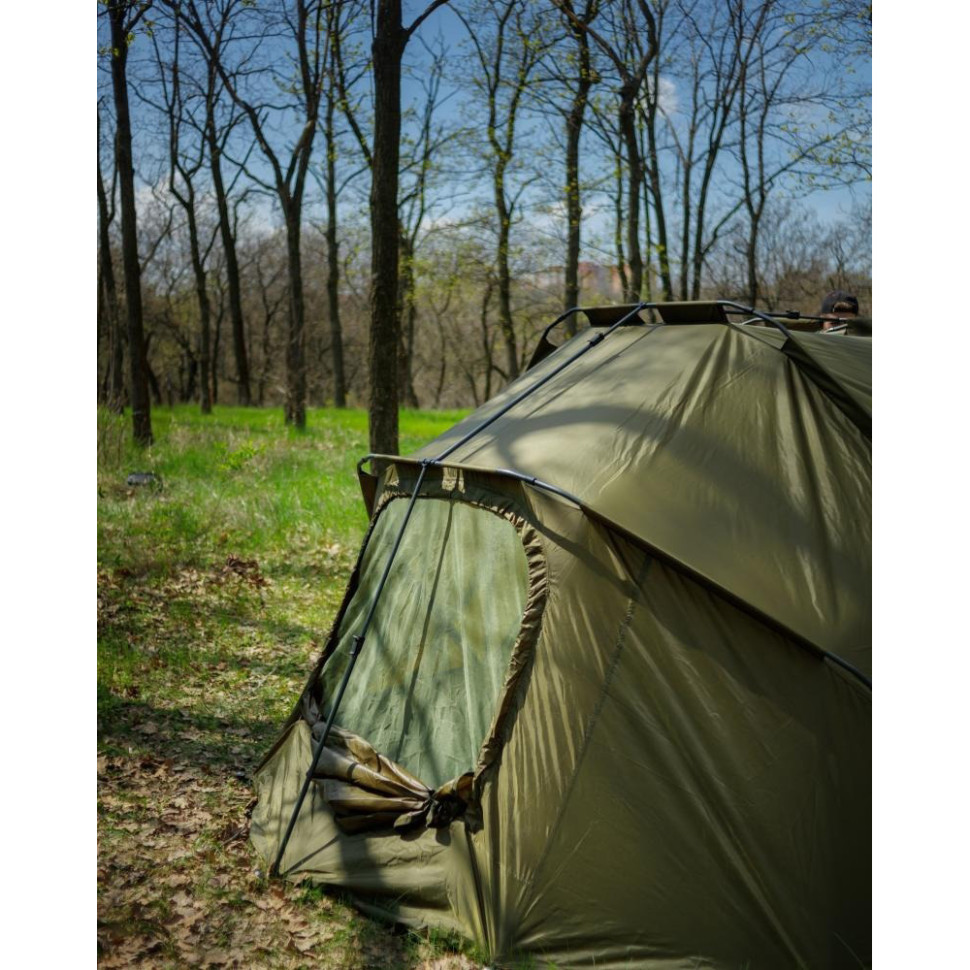 Палатка карповая EXP 2-mann Bivvy RANGER RA6615 зимнее покрытие 145 см