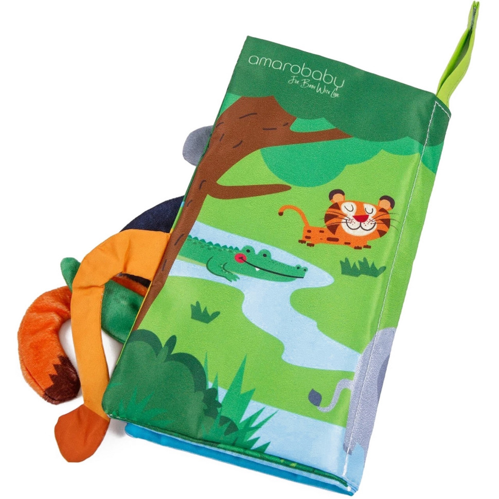 Мягкая книга-шуршалка Kids Melody 6626