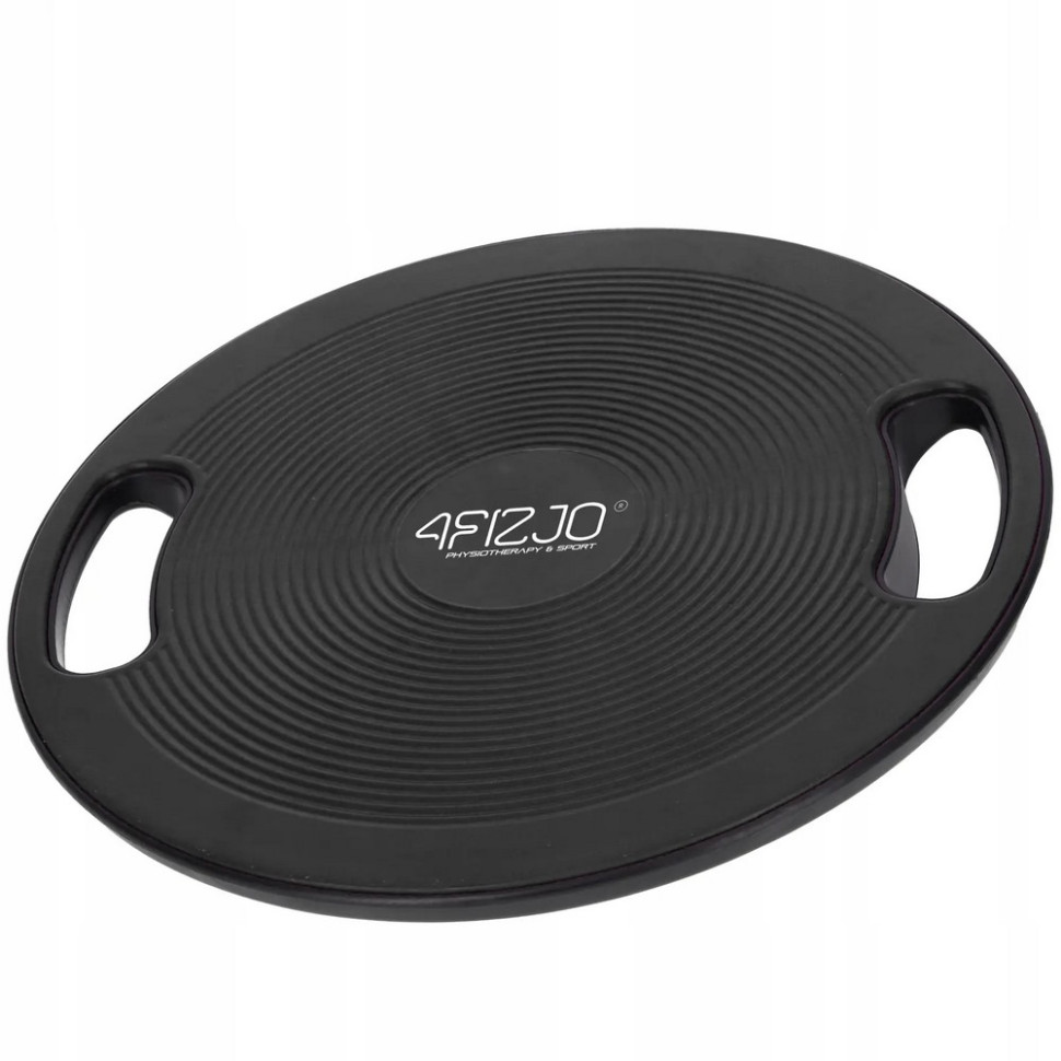 Балансировочная платформа 4FIZJO 4FJ0622 круглая, Black