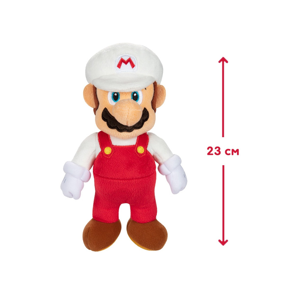 Детская мягкая игрушка ОГНЕВЫЙ МАРИО Super Mario 40986i-GEN 23 см