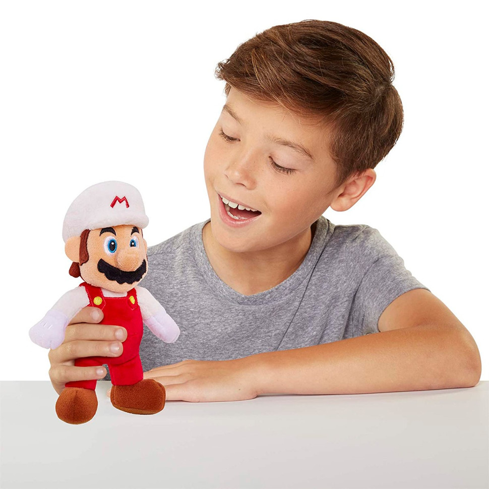 Детская мягкая игрушка ОГНЕВЫЙ МАРИО Super Mario 40986i-GEN 23 см