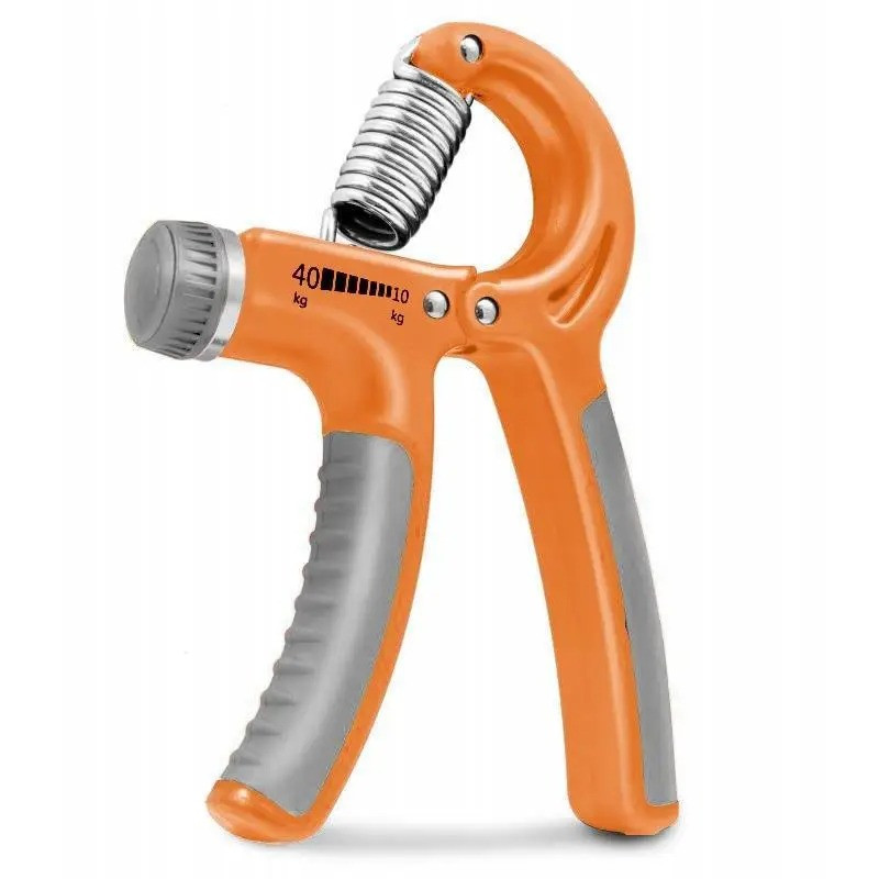 Эспандер кистевой Power System PS-4021_Orange, с регулируемой нагрузкой 10-40 кг