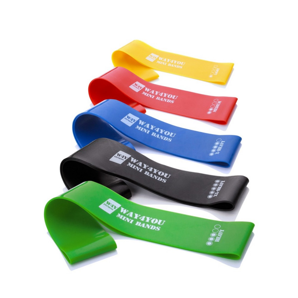 Набор эспандеров Mini Bands Set Pro Way4you w40128, 5 шт