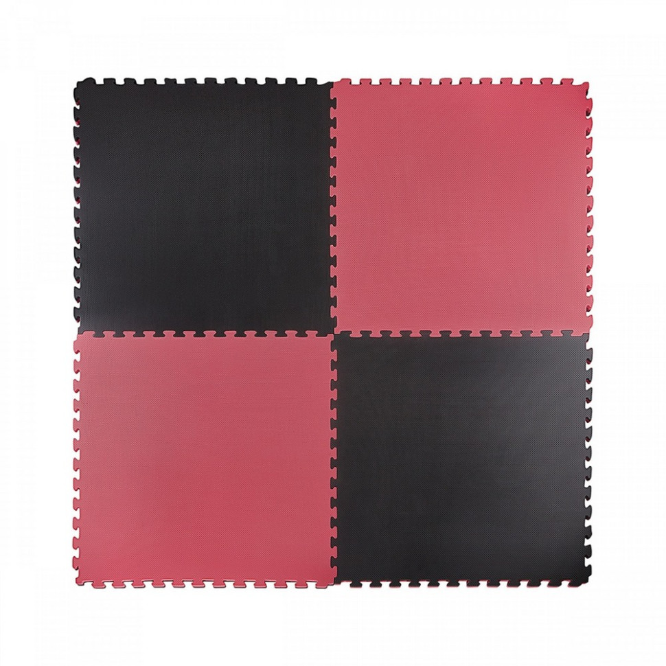 Мат-пазл (ласточкин хвост) Mat Puzzle 4FIZJO 4FJ0168 Black/Red