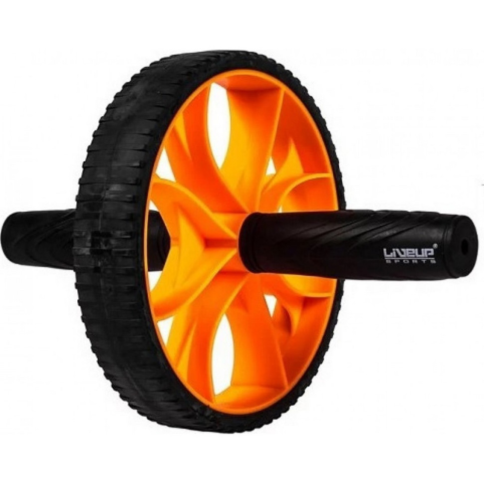 Ролик для пресса EXERCISE WHEEL LiveUp LS3372 оранжевый