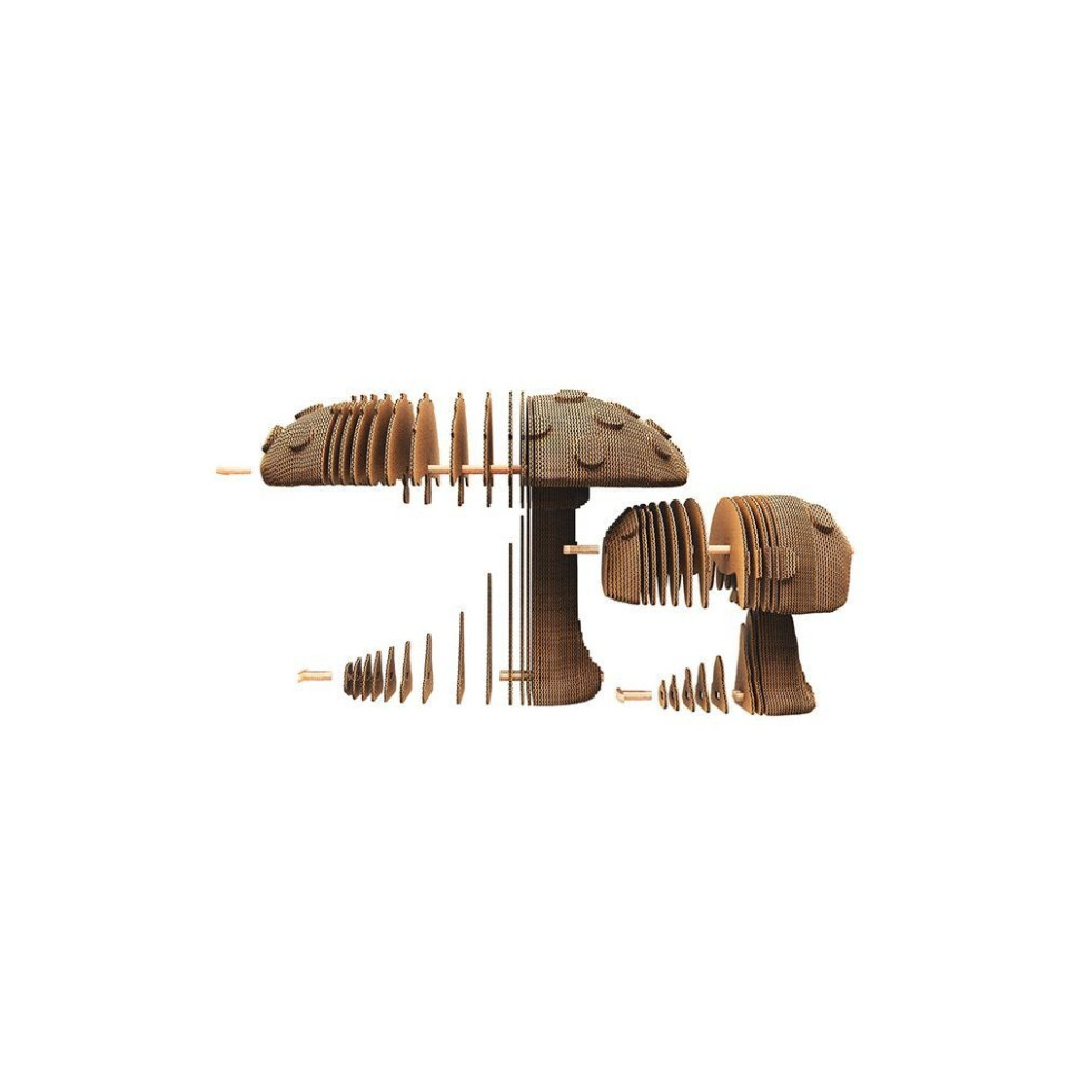 Картонный конструктор 3D Puzzle 