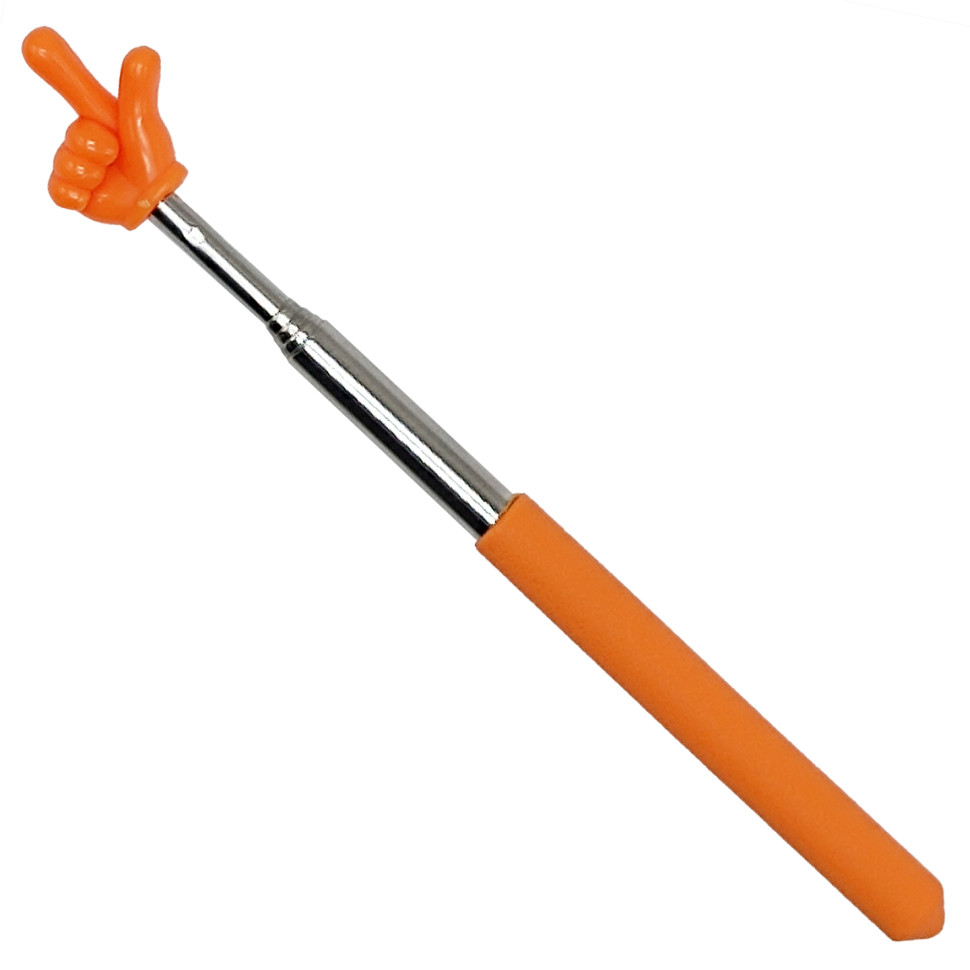 Телескопическая указка палец Пикми Bambi PCM-205(Orange) длина 68 см