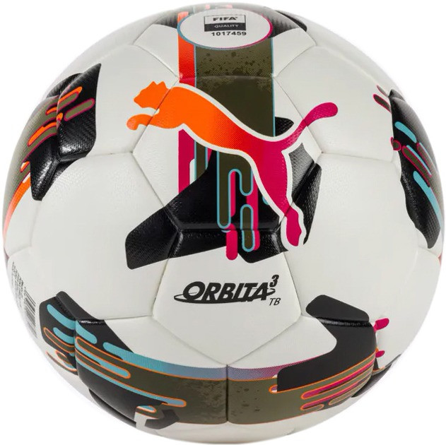 Мяч футбольный Orbita 3 TB (FIFA Quality) Puma 084324-01-5 черно-белый № 5