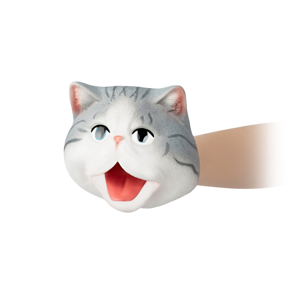 Игрушка-перчатка Same Toy Кот серый X336UT