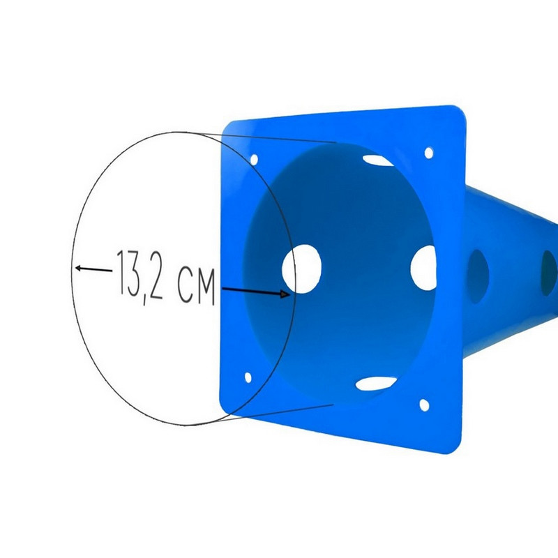 Конус-фішка спортивна EasyFit EF-1679-BL 31 см, синя