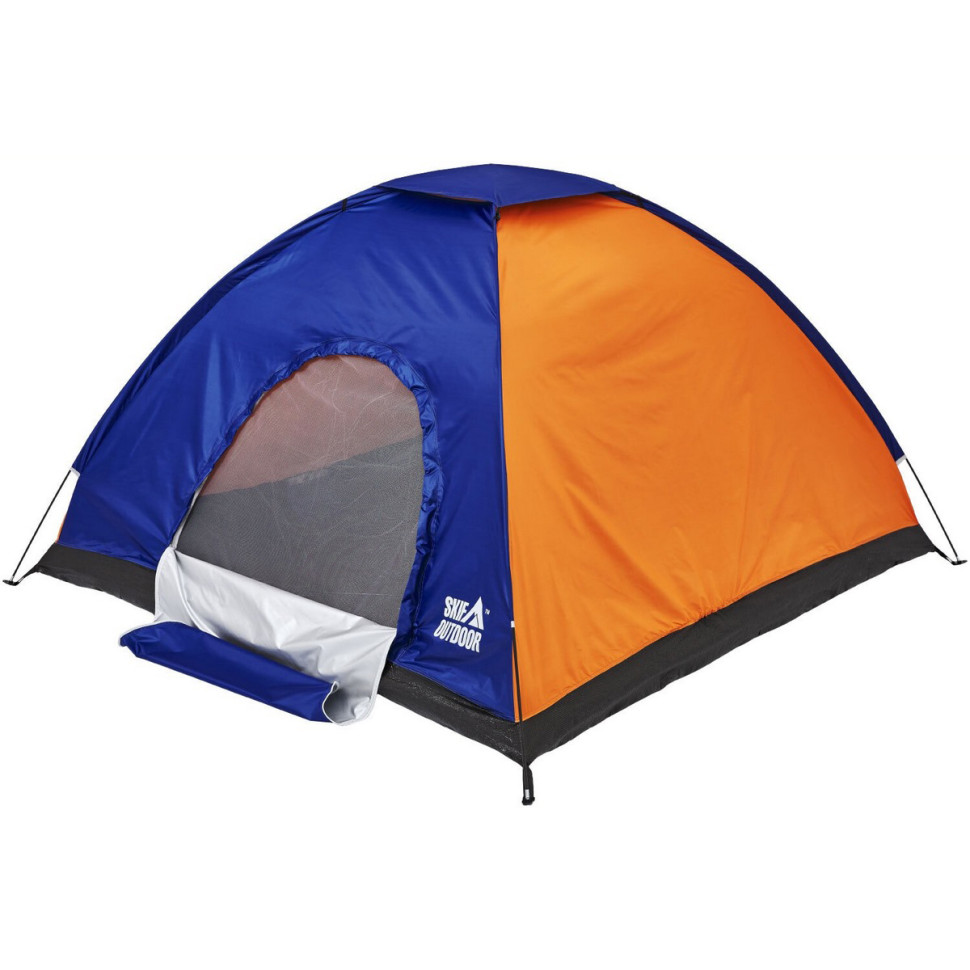 Палатка туристическая Adventure I Skif Outdoor SOTSL200OB, 200 x 200 cм, orange-blue