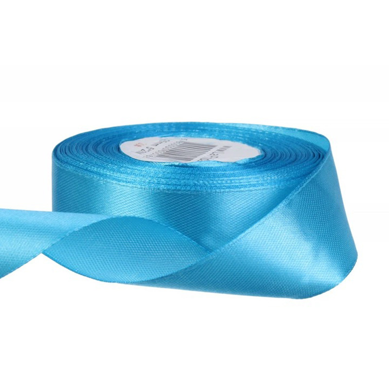 Атласная лента для рукоделия Bambi АБ-514, 5 см x 23 м, Голубой
