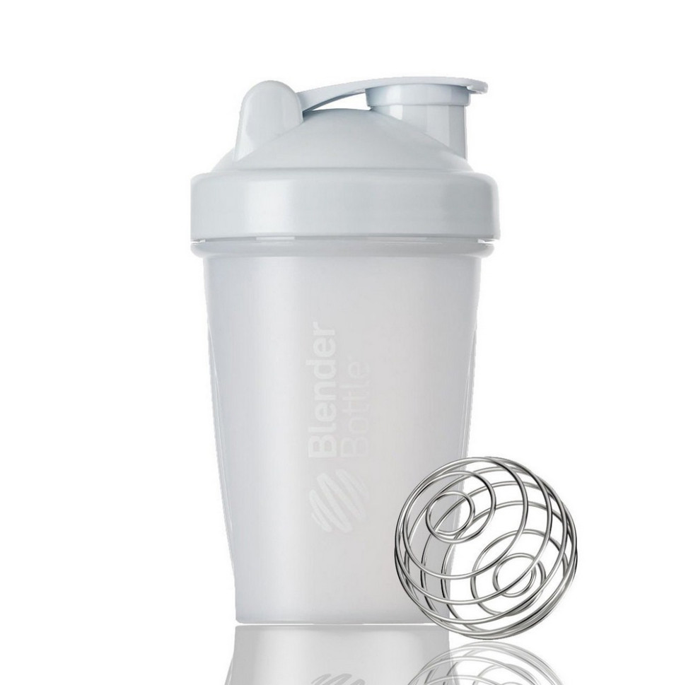 Шейкер спортивний Original Classic BlenderBottle Classic 20oz White, 590 ml 