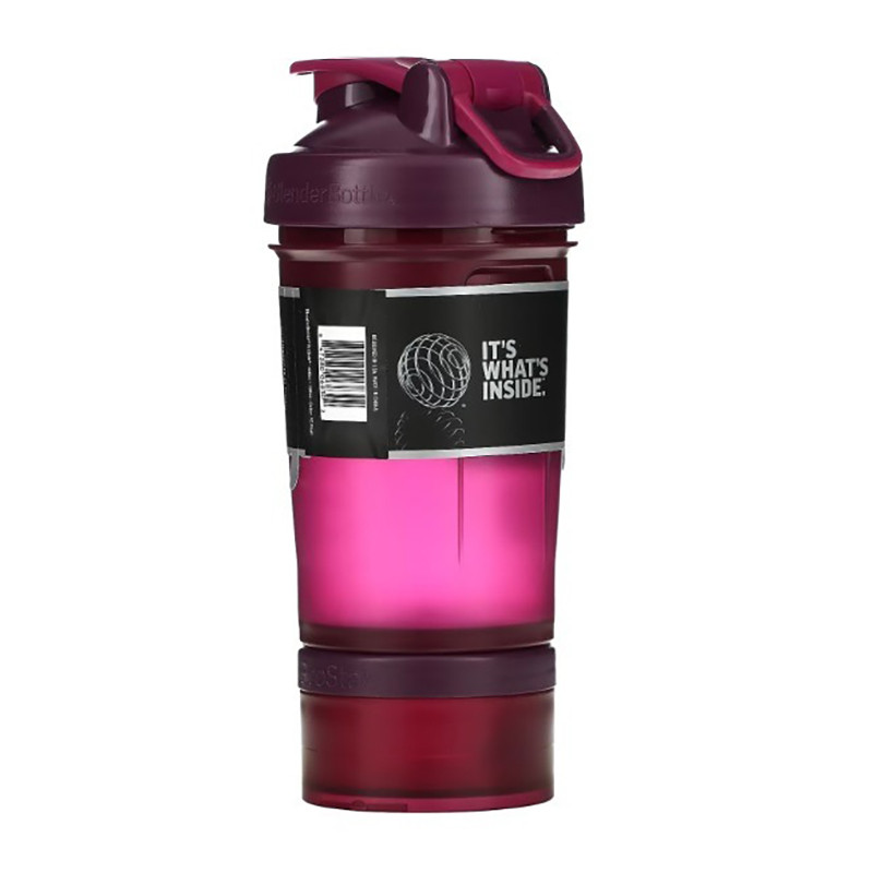 Шейкер спортивный ProStak BlenderBottle PS 22oz Plum, с 2-мя контейнерами, 650 ml 