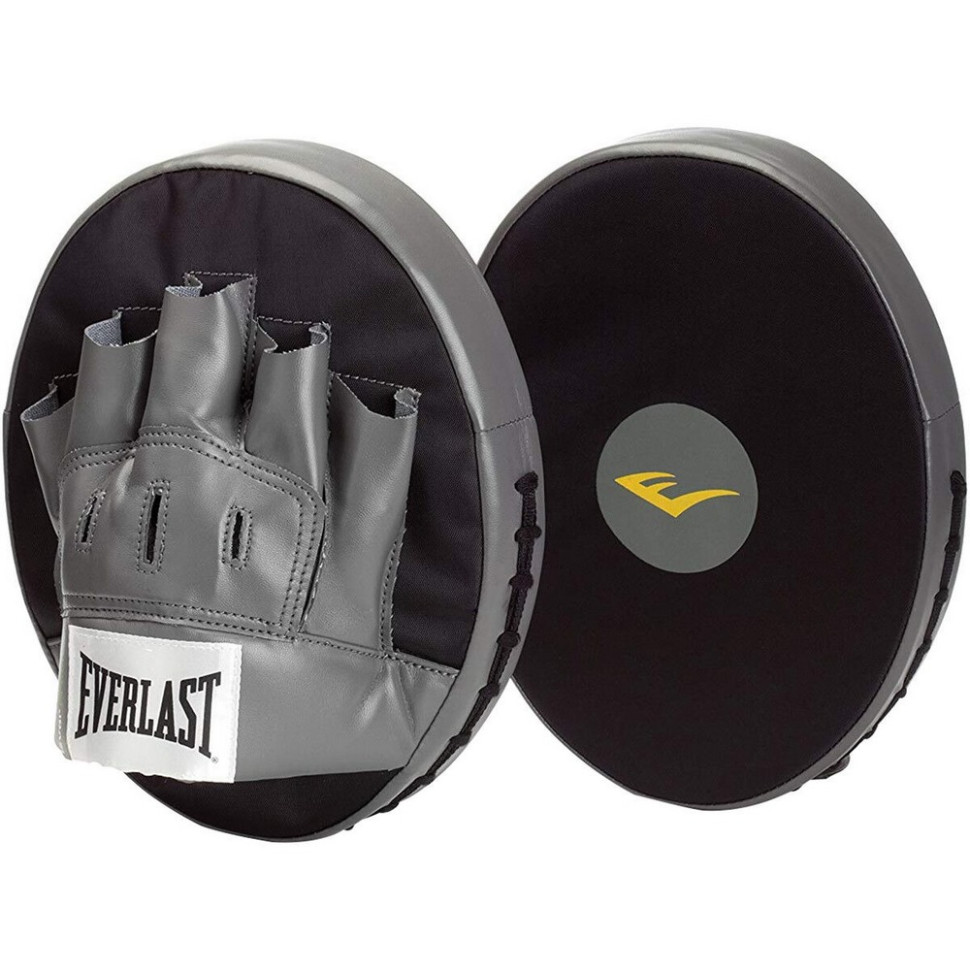 Лапы боксерские PUNCH MITTS Everlast 722341-70-8 черный, UNI