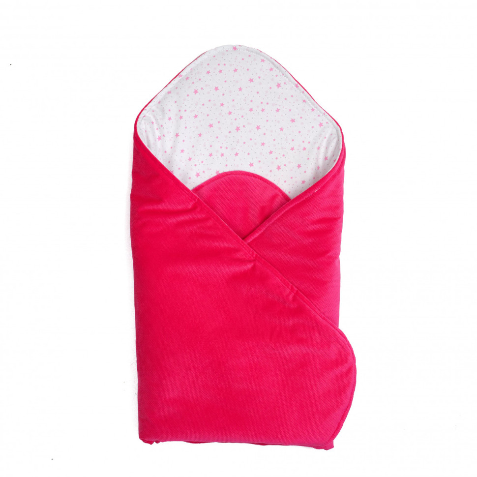 Конверт-плед детский Velvet Print Twins 9016-TVP-27 fuchsia 80x80 см
