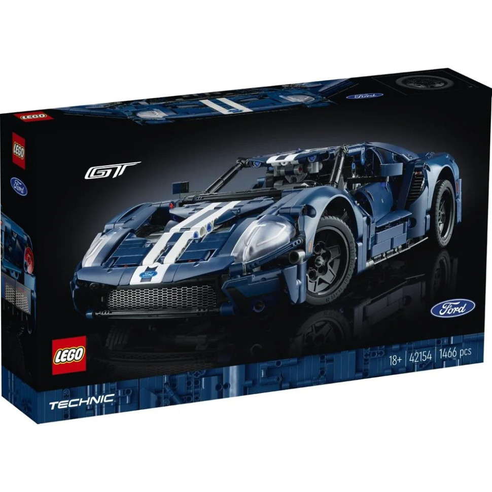 Конструктор LEGO Technic Ford GT 2022 42154, 1466 деталей 