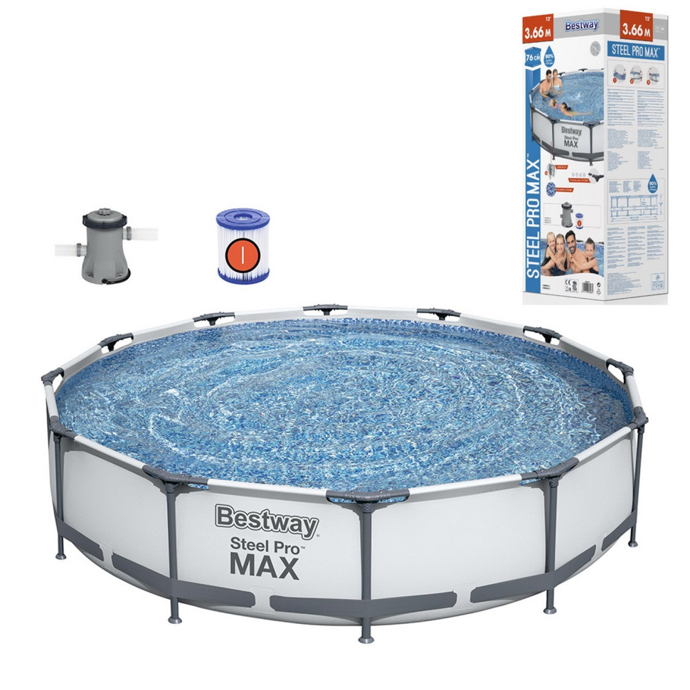 Каркасный бассейн Bestway 56416, 366х76 см, 6503 л
