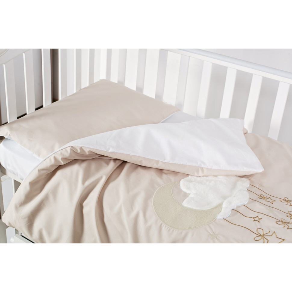 Сменная детская постель Babycentre & Moonlight Twins 4011-ZBTMO-02, 3 элемента